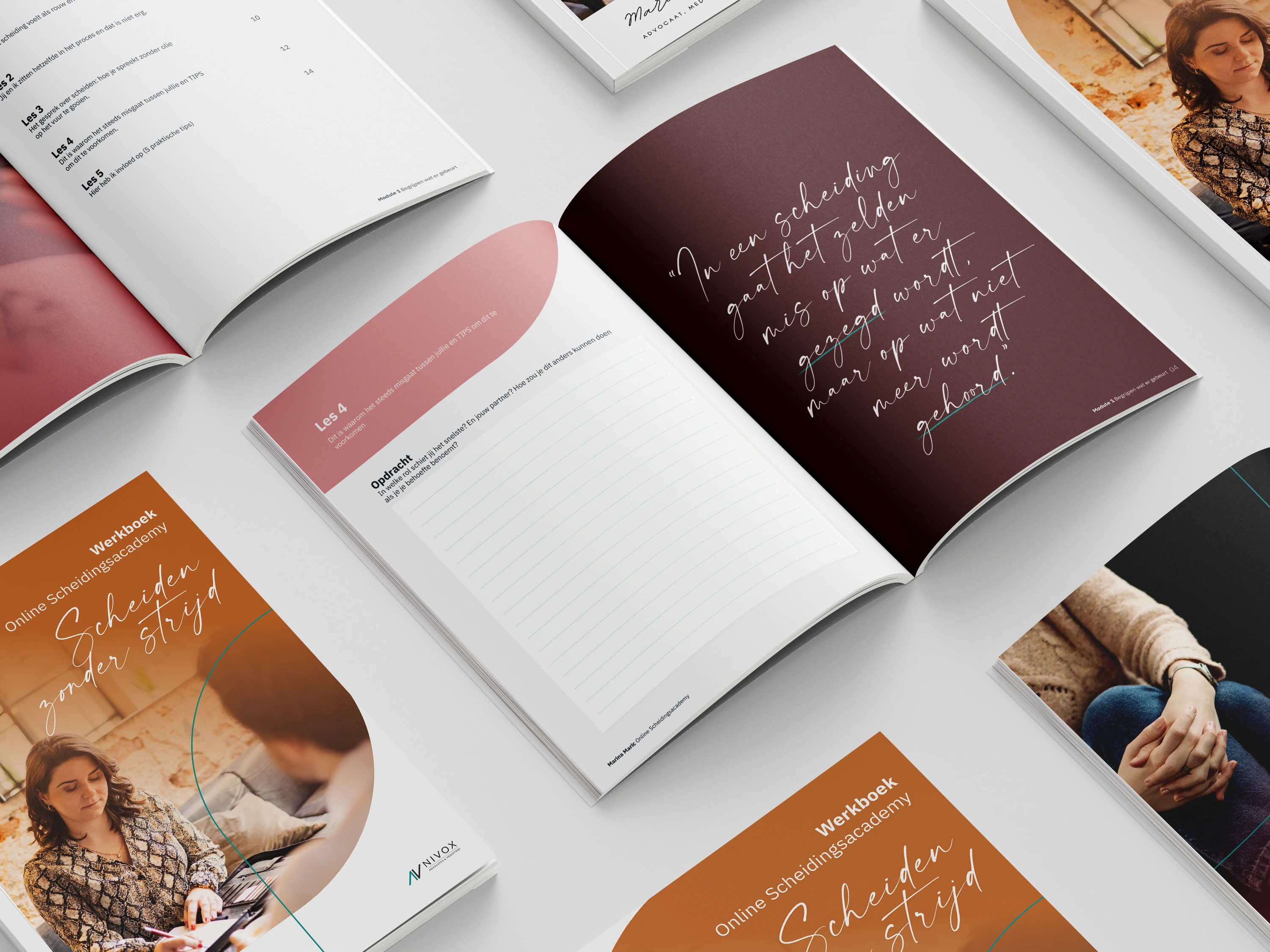 Impressie van werkboek ontwerp